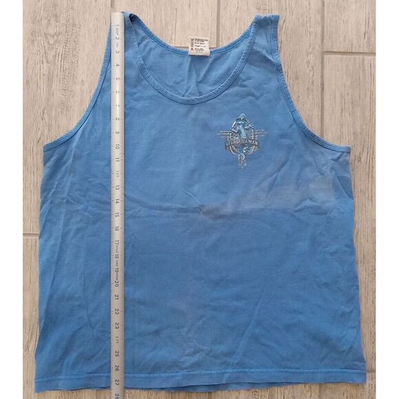 Men's Bay Side Heavy Weight Sleeveless Shirt PRE-Shrunk Cotton X Large Hawaii - Picture 4 of 7